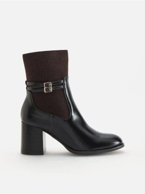 Foto del prodotto Reserved - Stivaletti con inserto elasticizzato - marrone