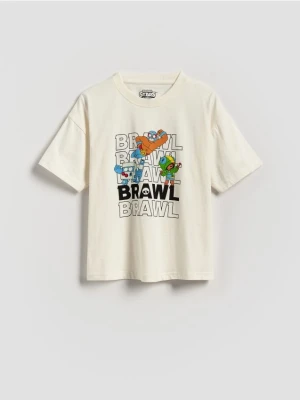 Foto del prodotto Reserved - T-shirt Brawl Stars - panna