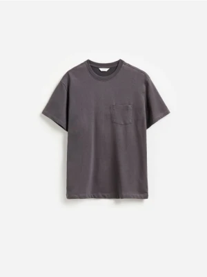 Foto del prodotto Reserved - T-shirt comfort con taschino - grigio scuro