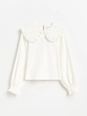 Foto del prodotto Reserved - T-shirt con colletto - panna