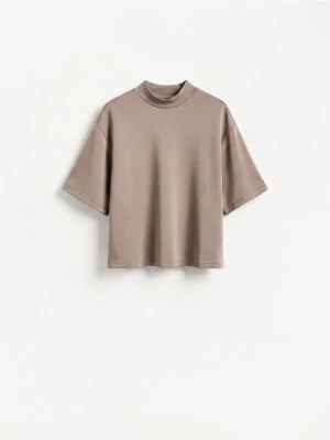 Foto del prodotto Reserved - T-shirt con modal - caffè