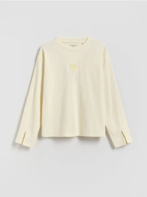 Foto del prodotto Reserved - T-shirt con ricamo - nude