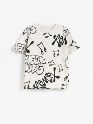 Foto del prodotto Reserved - T-shirt con stampa - grigio chiaro