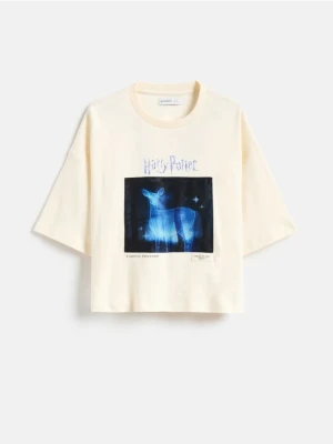 Foto del prodotto Reserved - T-shirt in cotone di Harry Potter - nude