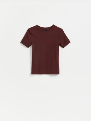 Foto del prodotto Reserved - T-shirt in misto modal - bordeaux