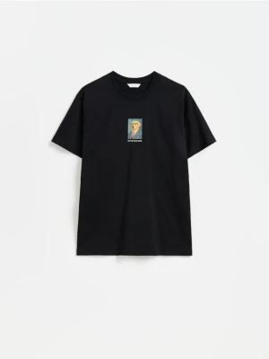 Foto del prodotto Reserved - T-shirt regular fit con stampa - nero