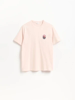 Foto del prodotto Reserved - T-shirt regular fit in cotone - rosa pastello