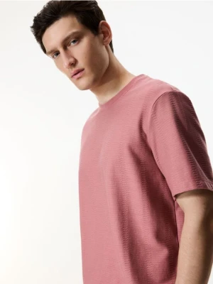 Foto del prodotto Reserved - T-shirt strutturata regular - rosa cipria