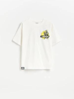 Foto del prodotto Reserved - T-shirt The Mandalorian e Grogu - panna