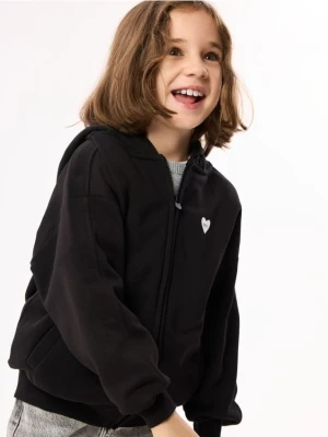 Foto del prodotto Reserved - Top da jogging con zip e cappuccio - nero