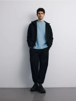 Foto del prodotto Reserved - Top da jogging con zip e cappuccio - nero