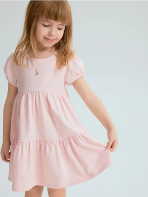 Foto del prodotto Reserved - Vestito in cotone con dettagli ricamati - rosa pastello