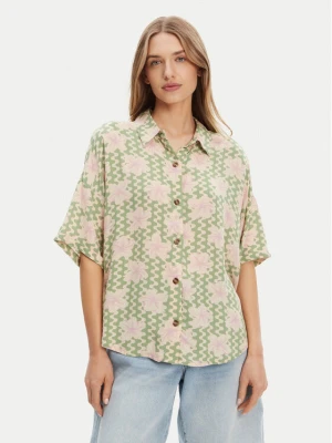 Foto del prodotto Roxy Camicia Beach Nostalgia ERJWT03665 Verde Regular Fit