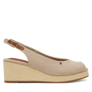 Foto del prodotto Sandali Tommy Hilfiger Flag Mid Wedge Espad Slingback FW0FW08595 Beige