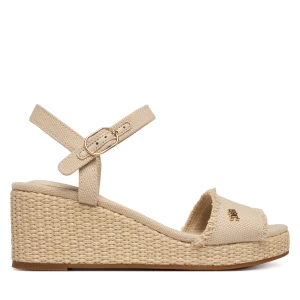Foto del prodotto Sandali Tommy Hilfiger Mid Woven Wedge Espad Fringe FW0FW09470 Beige