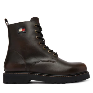 Foto del prodotto Scarponcini Tommy Jeans Archive '01 Brushed Leather EM0EM01787 Marrone scuro