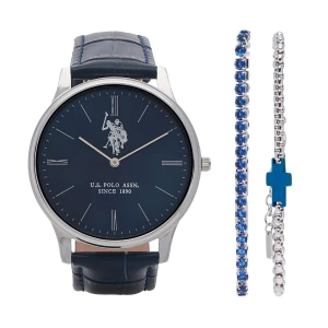 Foto del prodotto Set orologio e braccialetto U.S. Polo Assn. USP6453TW Blu scuro