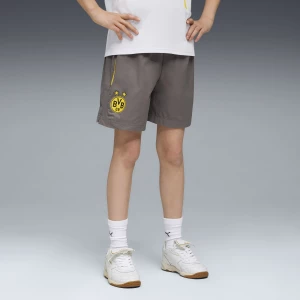 Foto del prodotto Shorts Borussia Dortmund PUMATECH dal taglio morbido per ragazzi, Abbigliamento, Grigio Gray