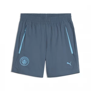 Foto del prodotto Shorts in tessuto Manchester City PUMATECH dal taglio morbido da uomo, Accessori, Grigio Gray