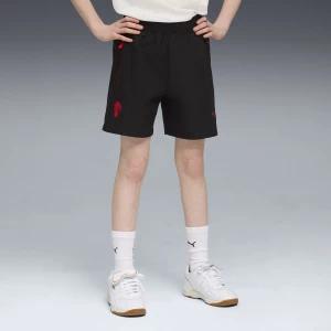 Foto del prodotto Shorts in tessuto PUMATECH AC Milan dal taglio morbido per ragazzi, Abbigliamento, Nero czarny