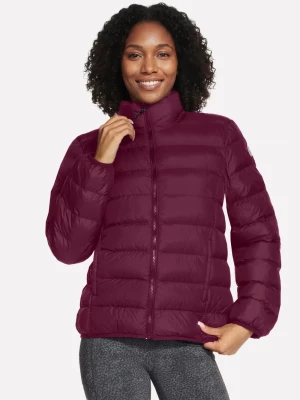 Foto del prodotto Skechers Donna Cozy Fit Giacca in Bordeaux / Rosa