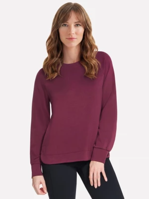 Foto del prodotto Skechers Donna Cozy Luxe Crewneck in Bordeaux / Rosa