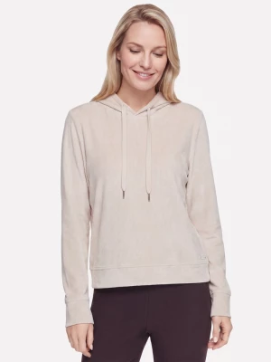 Foto del prodotto Skechers Donna Cozy Luxe Velour Felpa con cappuccio in Beige