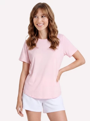Foto del prodotto Skechers Donna GO DRI Swift maglietta in Bianco / Rosa