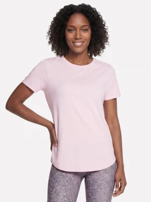 Foto del prodotto Skechers Donna GO DRI Swift Tunic maglietta in Bianco / Rosa