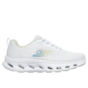 Foto del prodotto Skechers Donna GO WALK Glide-Step 2.0 - Krismaglietta Sneaker in Bianco / Blu, Vegan, Lavabile in lavatrice