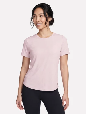 Foto del prodotto Skechers Donna GO WALK Luxe Rib maglietta in Bianco / Rosa