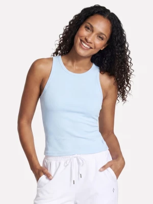 Foto del prodotto Skechers Donna GO WALK Luxe Rib Tank in Argento / Bianco / Blu