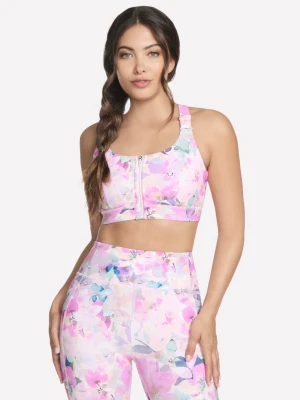 Foto del prodotto Skechers Donna GO WALK Seascape Floral Zip Front Bra in Corallo