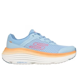 Foto del prodotto Skechers Donna Max Cushioning Endeavour Sneaker in Blu / Arancione, Vegan, Lavabile in lavatrice