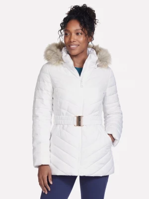 Foto del prodotto Skechers Donna On-The-GO GO SHIELD Cozy Fit Belted Parka in Bianco