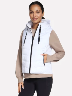Foto del prodotto Skechers Donna Performance Elite Cozy Fit Hooded Vest in Bianco