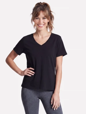 Foto del prodotto Skechers Donna Pima V-Neck maglietta in Nero