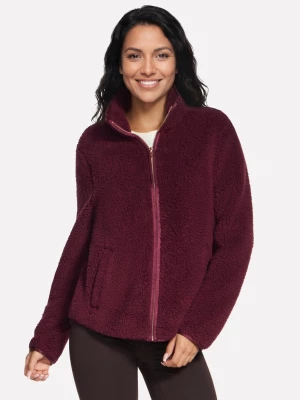 Foto del prodotto Skechers Donna Skech-Sherpa Giacca in Bordeaux / Rosa bordowy