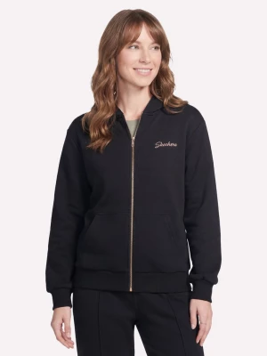 Foto del prodotto Skechers Donna SKECH SWEATS Signature Full Zip felpa con cappuccio in Nero