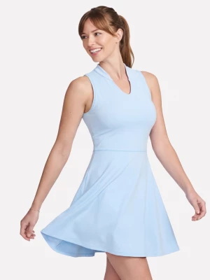Foto del prodotto Skechers Donna Sleeveless Birdie Dress in Bianco / Grigio Chiaro