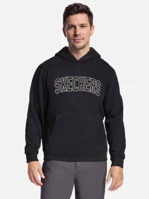 Foto del prodotto Skechers Uomo Alumni Felpa con cappuccio in Nero, Taglia Piccolo