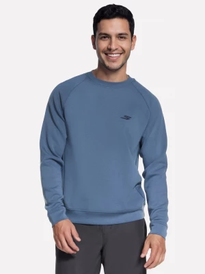 Foto del prodotto Skechers Uomo Cozy Luxe Elevate Crew in Denim, Taglia Piccolo