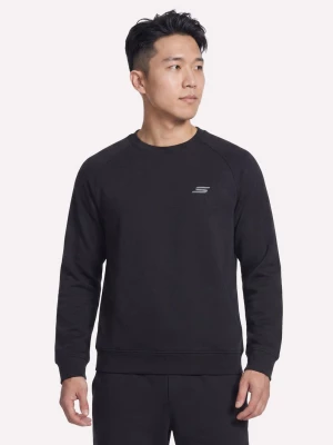 Foto del prodotto Skechers Uomo Cozy Luxe Elevate Crew in Nero, Taglia Piccolo