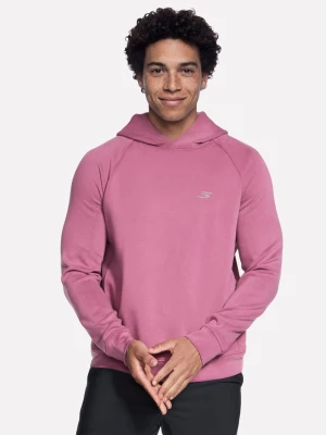 Foto del prodotto Skechers Uomo Cozy Luxe Elevate felpa con cappuccio in Bordeaux, Taglia Piccolo