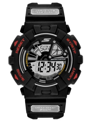 Foto del prodotto Skechers Uomo Digital Black orologi in Nero / Rosso