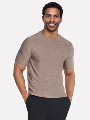Foto del prodotto Skechers Uomo GO DRI All Day maglietta in Sabbia, Taglia Piccolo