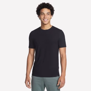 Foto del prodotto Skechers Uomo GO DRI All Day Solid maglietta in Nero, Taglia Piccolo
