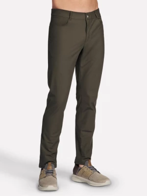 Foto del prodotto Skechers Uomo GO WALK Premium 5 Pocket Pantaloni in Marrone / Oliva