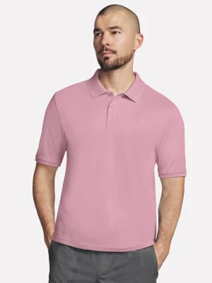 Foto del prodotto Skechers Uomo Off Duty Polo in Grigio / Rosa, Taglia Piccolo