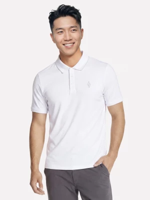 Foto del prodotto Skechers Uomo Off Duty Polo Maglietta in Bianco, Taglia Piccolo